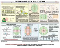 Плакат "Рассеивание пуль при стрельбе" - fgospostavki.ru - Александров