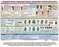 Плакат "Гражданское оружие и спецсредства, используемые в охранной деятельности" - fgospostavki.ru - Александров