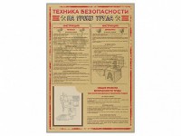 Стенд-уголок "Техника безопасности на уроках труда" - fgospostavki.ru - Александров