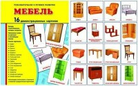 Демонстрационные карточки "Мебель" - fgospostavki.ru - Александров