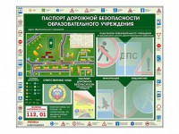 Стенд-уголок "Паспорт дорожной безопасности образовательного учреждения" - fgospostavki.ru - Александров
