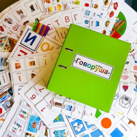 Альбом "Говоруша". Развивающие пособия на липучках  - fgospostavki.ru - Александров