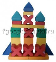 Мягкий модуль-конструктор "Башня" (21 элемент) - fgospostavki.ru - Александров