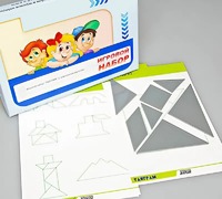 Игровой набор "Танграм" (с комплектом карточек) - fgospostavki.ru - Александров