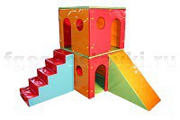 Домик игровой двухэтажный (комплект) - fgospostavki.ru - Александров