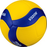 Мяч волейбольный Mikasa V320W (размер 5, синтетическая кожа, матчевый) - fgospostavki.ru - Александров