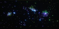 Напольный фиброоптический ковер "Млечный путь" 200х100, 300 точек - fgospostavki.ru - Александров