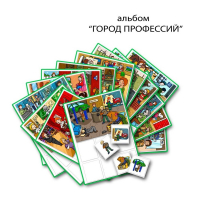Город Профессий. Развивающие пособия на липучках - fgospostavki.ru - Александров
