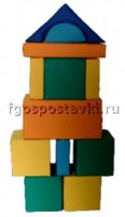 Мягкий модуль-конструктор "Городок" (12 элементов) - fgospostavki.ru - Александров