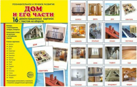 Демонстрационные карточки "Дом и его части" - fgospostavki.ru - Александров
