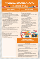 Стенд-уголок "Техника безопасности на уроках труда" - fgospostavki.ru - Александров