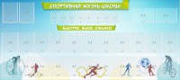 Стенд "Спортивная жизнь школы" - fgospostavki.ru - Александров