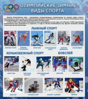 Стенд "Олимпийские зимние виды спорта" - fgospostavki.ru - Александров