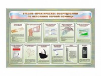 Стенды "Учебно-практическое оборудование по оказанию первой помощи" - fgospostavki.ru - Александров