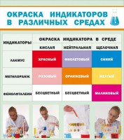 Стенд "Окраска индикаторов в различных средах" - fgospostavki.ru - Александров