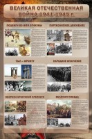 Стенд "Великая Отечественная война" (события) - fgospostavki.ru - Александров