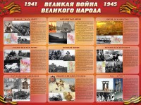 Стенд "Великая война Великого народа" Вариант 1 (9 блоков) - fgospostavki.ru - Александров