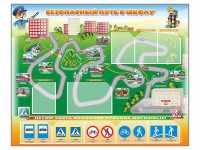 Стенд "Безопасный путь в школу" с комплектом сменных карточек - fgospostavki.ru - Александров