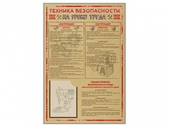 Стенд-уголок "Техника безопасности на уроках труда" - fgospostavki.ru - Александров