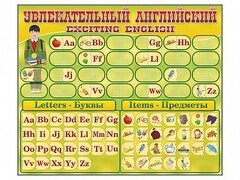Комплект оборудования "Английский алфавит" с комплектом тематических магнитов - fgospostavki.ru - Александров