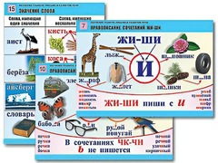 Комплект таблиц "Обучение грамоте. Письмо и развитие речи" (16 таблиц, А1, ламинированные) - fgospostavki.ru - Александров