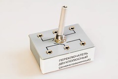 Переключатель двухполюсный (демонстрационный) - fgospostavki.ru - Александров
