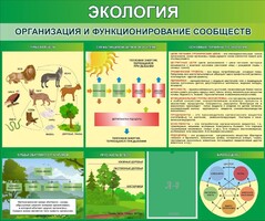 Стенд "Экология. Организация и функционирование сообществ" - fgospostavki.ru - Александров