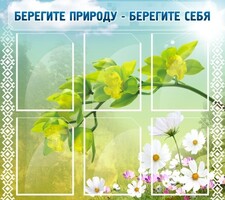 Стенд "Берегите природу - берегите себя" - fgospostavki.ru - Александров
