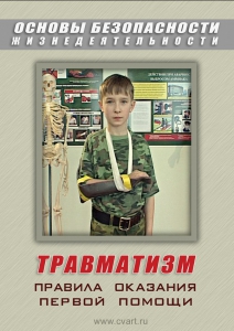 DVD "ОБЖ. Травматизм. Оказание первой медпомощи" - fgospostavki.ru - Александров