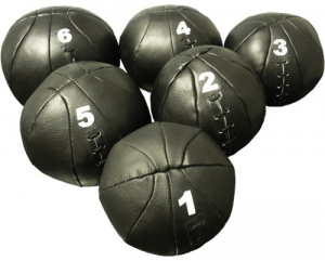 Медицинбол (6 кг) (натуральная кожа) - fgospostavki.ru - Александров