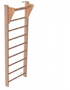 Стенка гимнастическая шведская с турником премиум (800х2800 миллиметров) - fgospostavki.ru - Александров