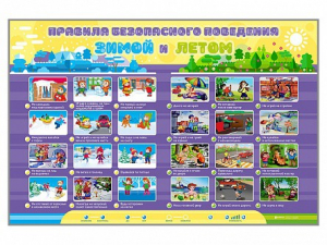 Интерактивный стенд "Правила безопасного поведения Зимой и Летом" - fgospostavki.ru - Александров