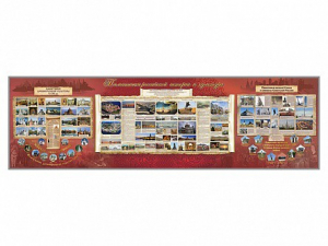 Настенное полотно "Памятники Российской культуры" (10000 х 3000 мм) - fgospostavki.ru - Александров