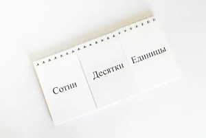 Перекидное табло для устного счета (ламинированное) - fgospostavki.ru - Александров