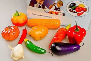 Набор муляжей овощей - fgospostavki.ru - Александров