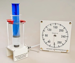 Прибор для изучения газовых законов (с манометром) - fgospostavki.ru - Александров