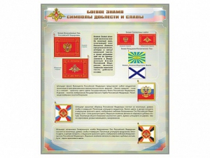 Стенд "Боевое знамя. Символы доблести и славы" - fgospostavki.ru - Александров