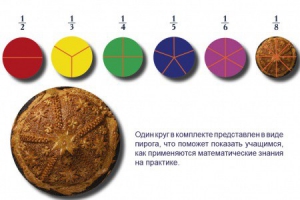 Учебно-игровой комплекс на магнитах "Доли круга" - fgospostavki.ru - Александров