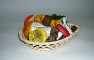 Муляжи "Корзина с грибами" - fgospostavki.ru - Александров