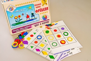 Игровой набор Фребеля "Цвет и форма" (серия "Эксперимент") - fgospostavki.ru - Александров