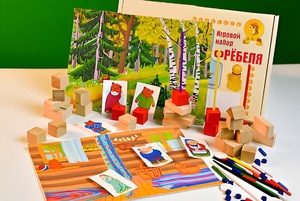 Игровой набор Фребеля "Три медведя" (серия "Сказочный мир". Выпуск 2) - fgospostavki.ru - Александров