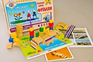 Игровой набор Фребеля "Мосты" (серия "Эксперимент") - fgospostavki.ru - Александров
