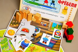 Игровой набор Фребеля "Колобок" (серия "Сказочный мир". Выпуск 1) - fgospostavki.ru - Александров