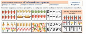 Учебно-наглядное пособие для начальных классов. Счетный материал - fgospostavki.ru - Александров