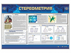 Интерактивный электрифицированный стенд "Стереометрия" - fgospostavki.ru - Александров