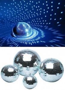 Зеркальный шар 20 с приводом вращения - fgospostavki.ru - Александров