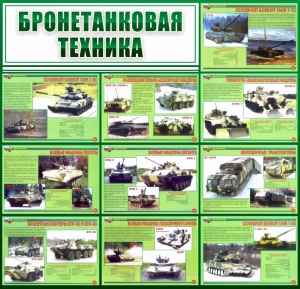 Стенд "Бронетанковая техника" - fgospostavki.ru - Александров