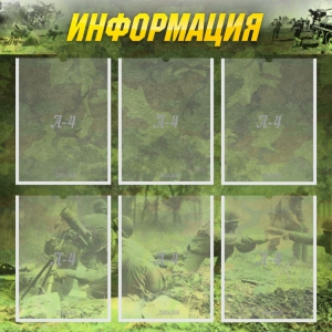 Стенд "Информация" Вариант 5 - fgospostavki.ru - Александров