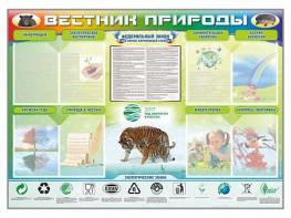 Стенд-уголок "Вестник природы" Вариант 1 - fgospostavki.ru - Александров