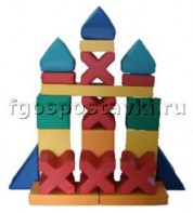 Мягкий модуль-конструктор "Башня" (21 элемент) - fgospostavki.ru - Александров